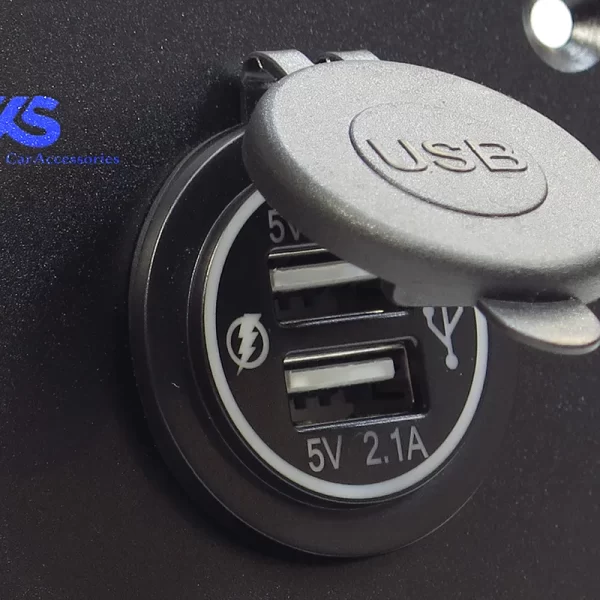 ست کلید و ولت سنج و پنل USB خودروی آفرودی