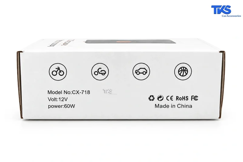 جامپ استارت خودرو CX-718 با کمپرسور باد و پاوربانک