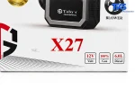 جامپ استارتر Toby's X27 | استارت اضطراری خودرو + پمپ باد + دمنده + پاوربانک 100 وات