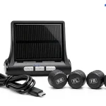 سنسور فشار باد لاستیک TPMS خودرو | سیستم کنترل باد و دمای تایر با نمایشگر دیجیتال