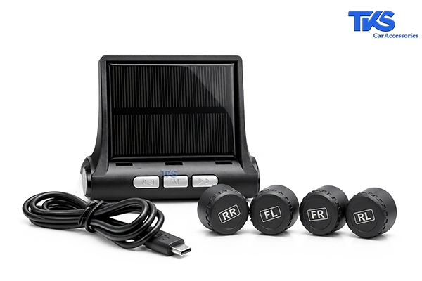 TPMS -01 سنسور فشار باد لاستیک TPMS خودرو | سیستم کنترل باد و دمای تایر با نمایشگر دیجیتال