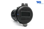 شارژر پورت USB توکار خودرو کد TK25