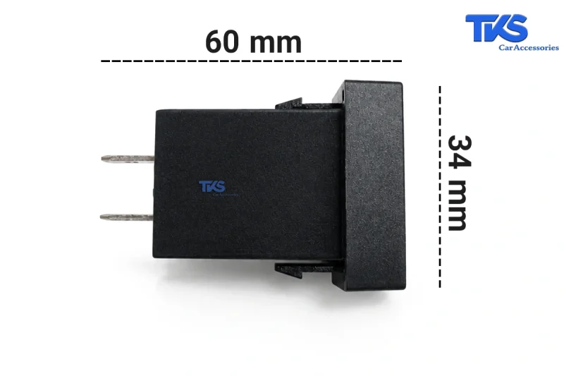شارژر پورت USB توکار خودرو کد TK26
