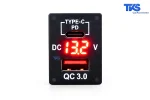 شارژر پورت USB توکار خودرو کد TK26