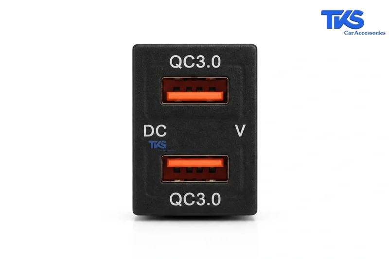 شارژر پورت USB توکار خودرو کد TK28