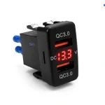 شارژر پورت USB توکار خودرو کد TK30