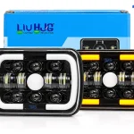 چراغ جلو LED مستطیلی 7 اینچ - نمای اصلی