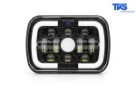 چراغ جلو LED مستطیلی 7 اینچ - نمای چراغ از روبرو
